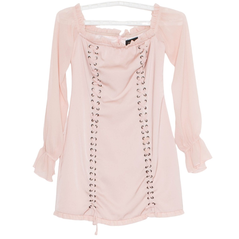 NWT Majorelle Dress Collette Off Shoulder Corset Y2K Coquette Ballet Fairy Small